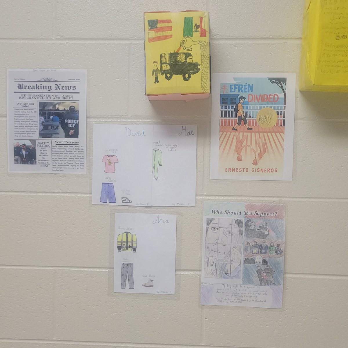 ForemanMarshane's tweet photo. Amazing reading projects completed by the 8th grade students @pearsonpilots. Aim high, Fly higher! https://t.co/kKcVauqOhv