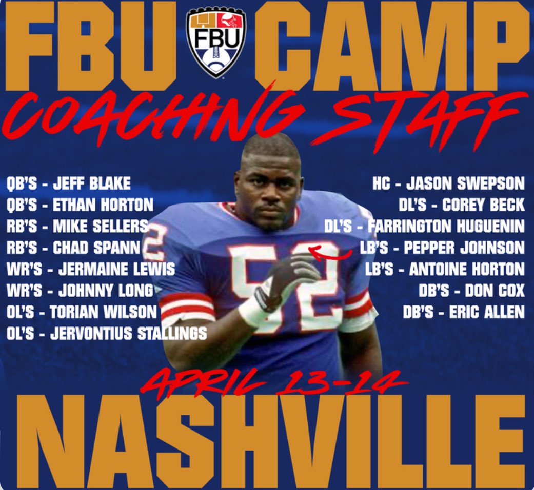 Gabriel “Eli” Williams aka White Chocolate (@wc_2926) on Twitter photo One more wake up then Nashville bound. If you are looking for a camp that is organized, flows smoothly <a href="/FBUcamp/">Football University</a> that is exactly what you get with the absolute best coaches! Let’s Get It!!! One more wake up then Nashville bound. If you are looking for a camp that is organized, flows smoothly <a href="/FBUcamp/">Football University</a> that is exactly what you get with the absolute best coaches! Let’s Get It!!!