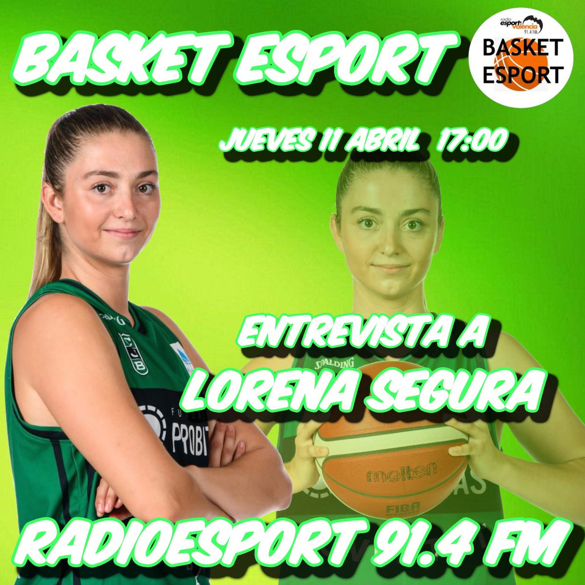 PODCAST 📻| #BasketEsport 11/04/24 con @abelaguado_ •Entrevista a @loreseguraa •Previa partido Joventut 🆚Paterna de #LFChallenge •Claves •Previa partidos del finde •Y mucho más 🏀🍊 🎧 ivoox.com/basket-esport-…