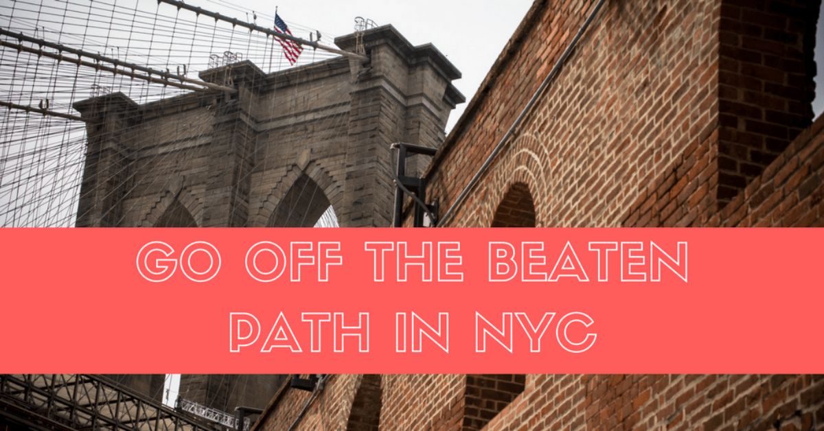 Go off the beaten path in #NYC goingawesomeplaces.com/go-off-the-bea… @nycgo #NYC