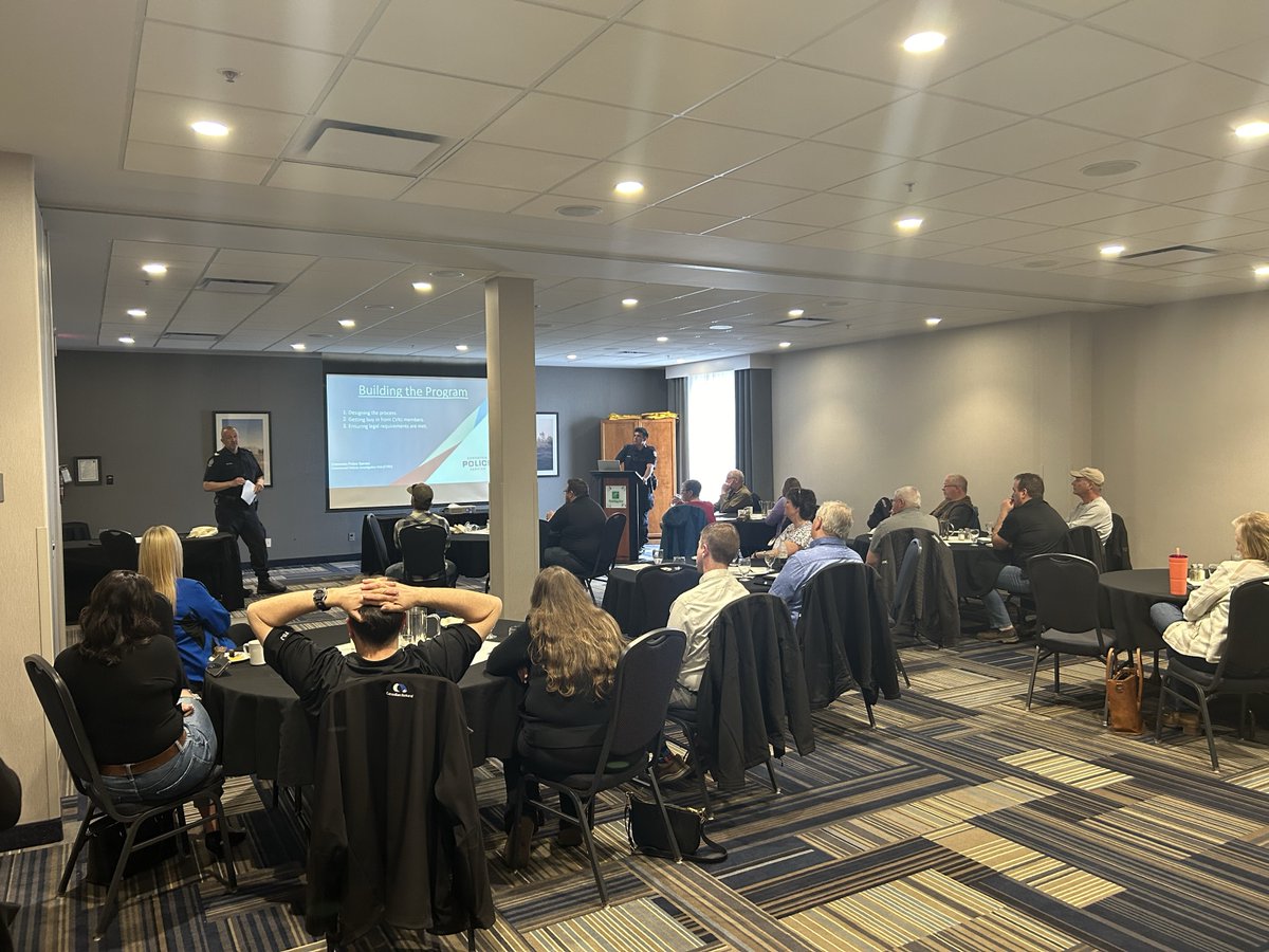 Thank you to all of you who attended our Grande Prairie Regional today, and a final thank you to Sgt Dave Beattie for your presentation. We hope to see everyone at our next regional meeting, which will be held virtually on May 8. Register now! ow.ly/6HiO50Reth3