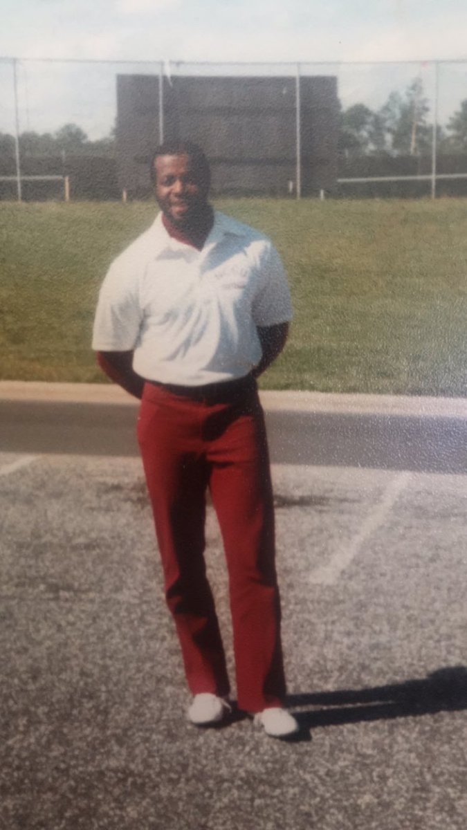 Throwback to my Pops coaching at North Carolina Central back in the 80s. #DraftHBCUPlayers