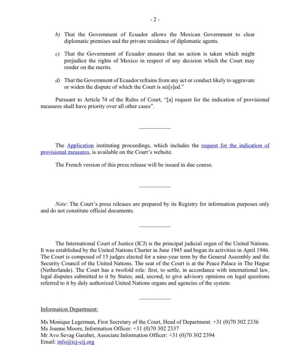 erzs1's tweet image. No ha entendido el fondo de las figuras de derecho internacional violadas, como es la inviolabilidad de embajadas y consulados, y el derecho de los Estados de decidir si otorgan o no el asilo diplomático. 

Su odio al presidente la hace emitir opiniones y posicionamientos…