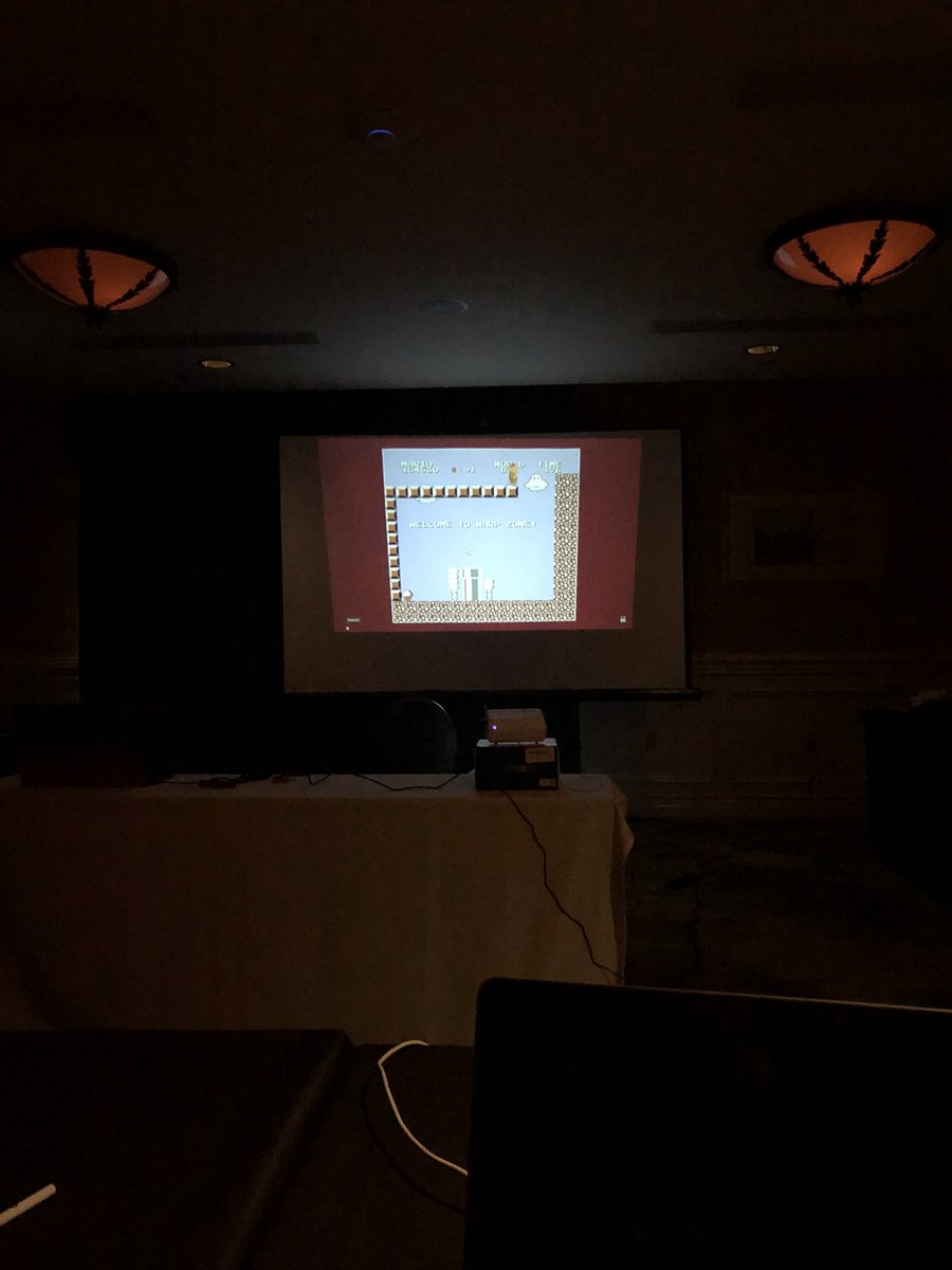 We are here for @HackSpaceCon and the @CounterHackSec team met today to work on HolidayHack. @joswr1ght brought a video about how Nintendo makes games which is amazing! hat-tip @jeffmcjunkin youtube.com/watch?v=gkvyYT…
