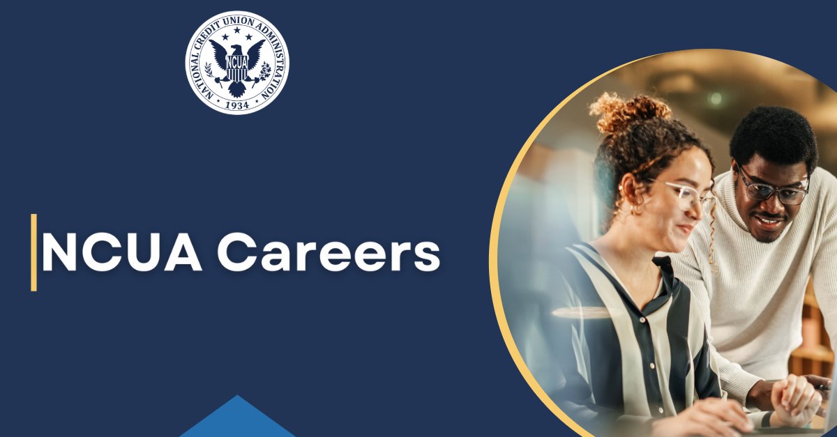 The NCUA seeks a talented Supervision Technician to support its Southern Region. For more information on this position or a potential career with the NCUA, go to: go.ncua.gov/3TRpu3r #creditunions #finance #nowhiring #hiring