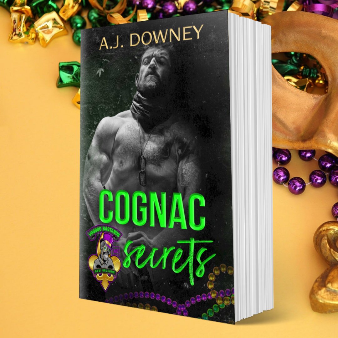 books2read.com/CognacSecrets

On first glance, Bennie seems like the mildest of the brothers within the Voodoo Bastards. Nothing could be further from the truth. Baptized in blood and tempered in the fires of vengeance.

#romance #mcromance #contemporaryromance #readingismyescape