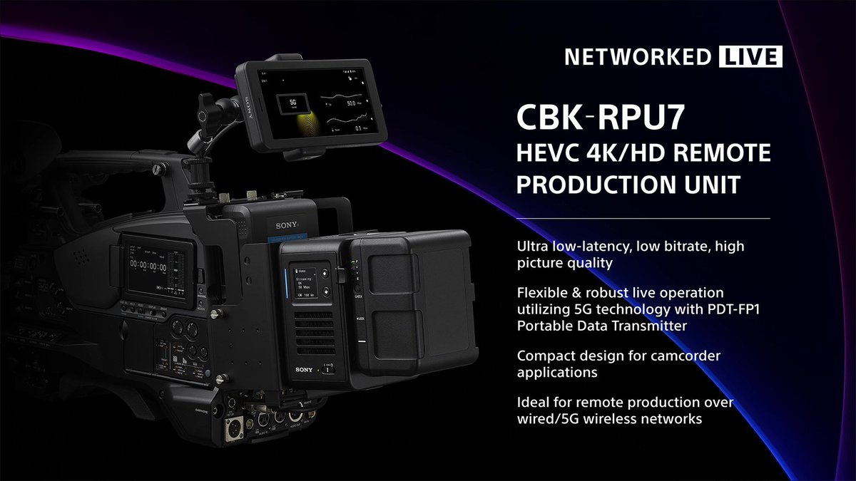 With our Networked Live solutions, you can seamlessly connect, use & share live production resources, regardless of your location. Stop by booth #C8201 at the #NABShow to learn about our NXL-ME80, M2L-X, CBK-RPU7, @nevioncorp VideoIPath & Virtuoso & more: bit.ly/4b7AMYH