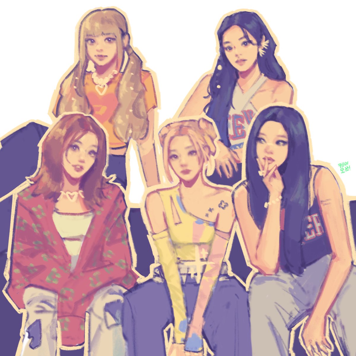 chaos2orbit's tweet image. ✨❤️🦋 #LOOSSEMBLE #loonathefanart
