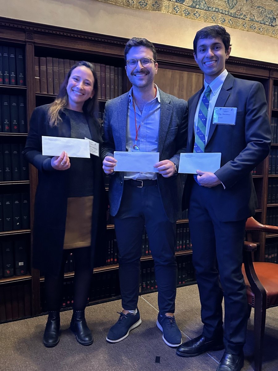 Congrats to our residents who participated in the 73rd Valentine Resident Essay Competition, and to our own Drs. Lina Posada Calderon (@LinaPosadaCald), Mark Farha (@mark_farha) & Hriday Bhambhvani (@HBhambhvani) (presenting for Oakley Strasser (@mostrasser)) on their essay wins!