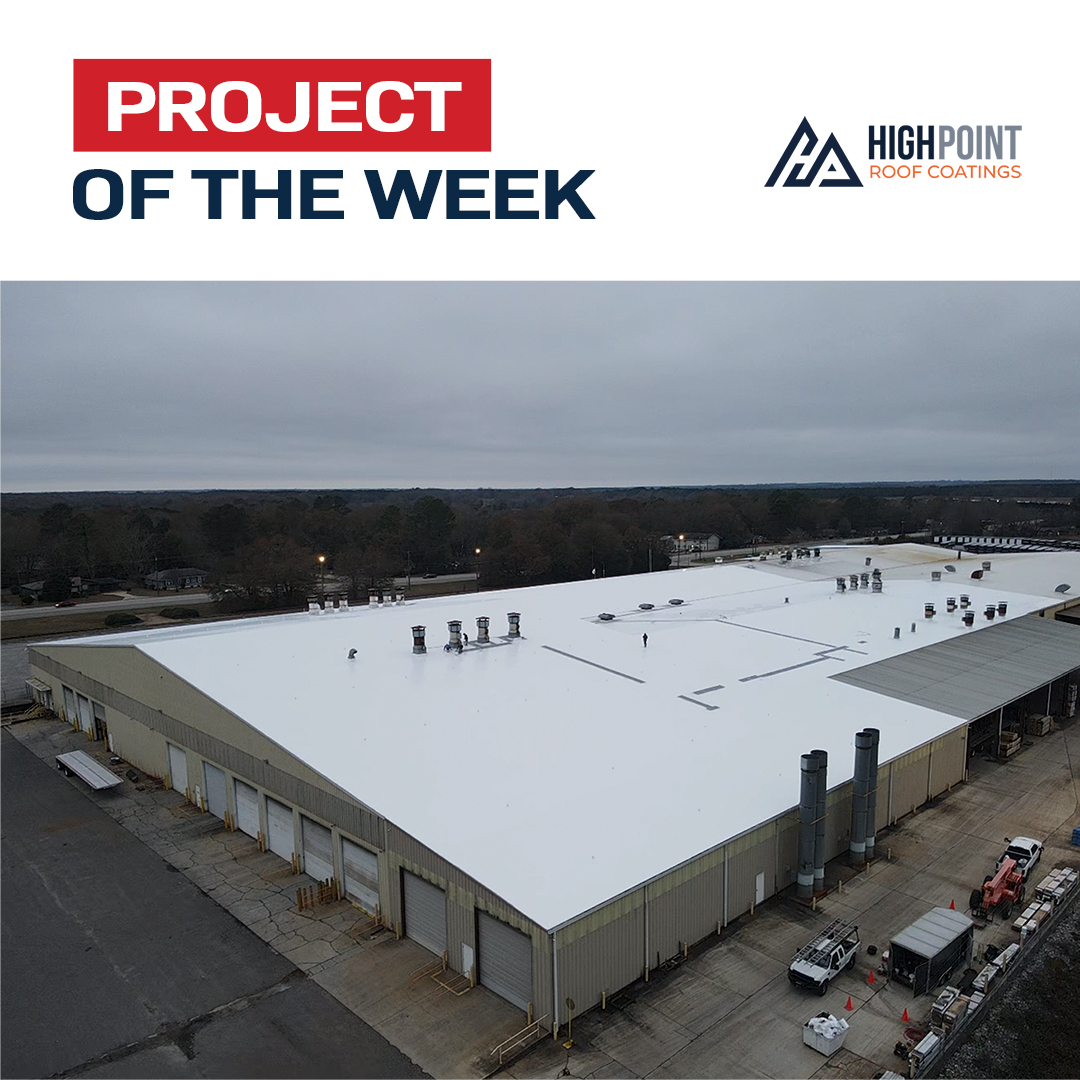 We want to showcase our Project of the Week, completed by Highpoint Roof Coatings, a Platinum Approved Contractor for #TeamAWS. This roof was restored using our Envir-O-Sil® System. 

#RoofCoatings #waterproofing #roofrestoration #projectoftheweek #commercialroofing