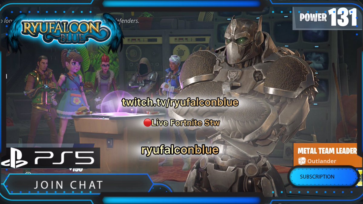 LIVE🚨twitch.tv/ryufalconblue🕹@ryufalconblue💎@ryufalconblueRT #twitchAffiliate #streamer #gamer @susan_flavia @AlunaMothra @FameRTR @TwitchNetworkHQ @StreamBoostSB @streamsspain @flowretweets_ @TwitchSharing @twitch_spam10 @StreamerBoom @DNRRTz #Twitch @MighmaMob #fortnite