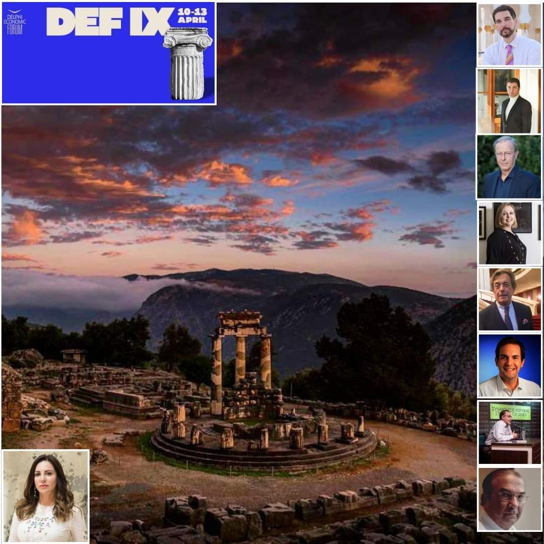 📌
Delphi Economic Forum IX
#DelphiForum

Friday 12
09.00 - 10.05
GREEK CULTURE A MESSENGER TO ABROAD

📍 Exhibition Hall | European Cultural Centre of Delphi

▪️Nikos Floros
Sculptor , Greece

▪️Dionysis Grammenos
Founder & Artistic Director, Greek Youth Symphony Orchestra,…