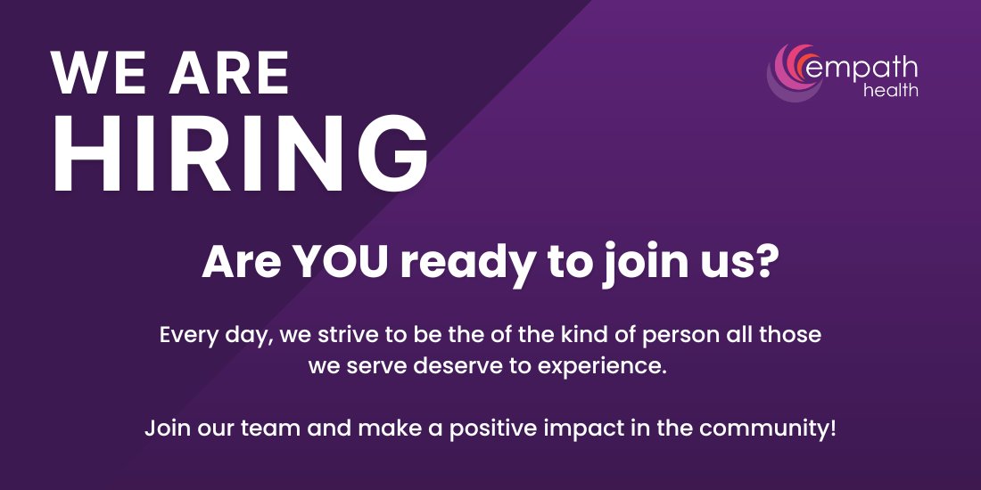 🌟Are you looking for a rewarding career? Come work with us! We’re #Hiring a #SocialWorker to join our team in #PortCharlotteFL! 👉 ow.ly/qNxn50RazRb #HealthcareJobs #HiringNow #JobOpening #Jobs #MSW #SocialWork #SocialWorkerJobs #LMSW #EmpathHealth