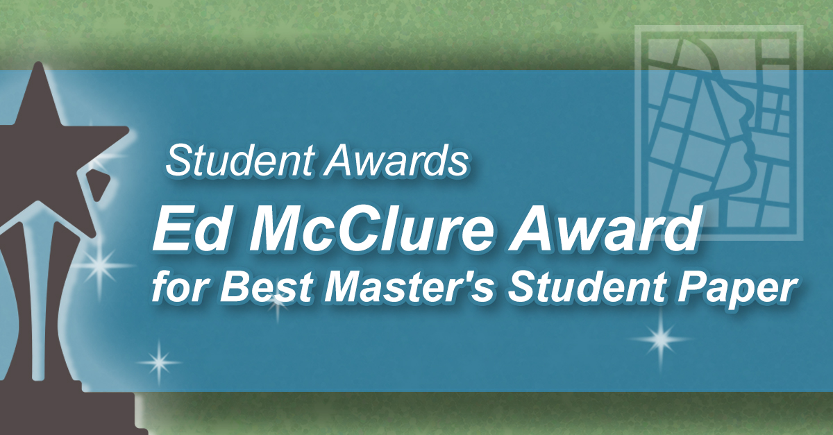 🌟 Attention ACSP-member schools! Nominate outstanding master's degree papers for the prestigious Ed McClure Award. The winning paper receives a $1000 cash grant and waived conference registration. Submit your nomination by June 1st. Learn more: ow.ly/pCnu50RbBmI