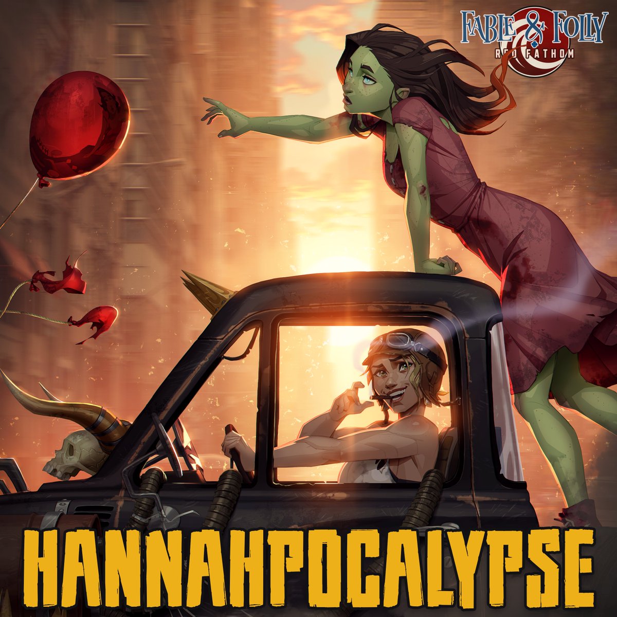 For those #Fallout fans that have binged the show already- maybe a scripted #audiodrama that takes Fallout as one of it's prime inspirations might be for you! If you're looking for more dark humored post-apoc entertainment maybe try Hannahpocalypse! link.chtbl.com/hannahpocalyps…