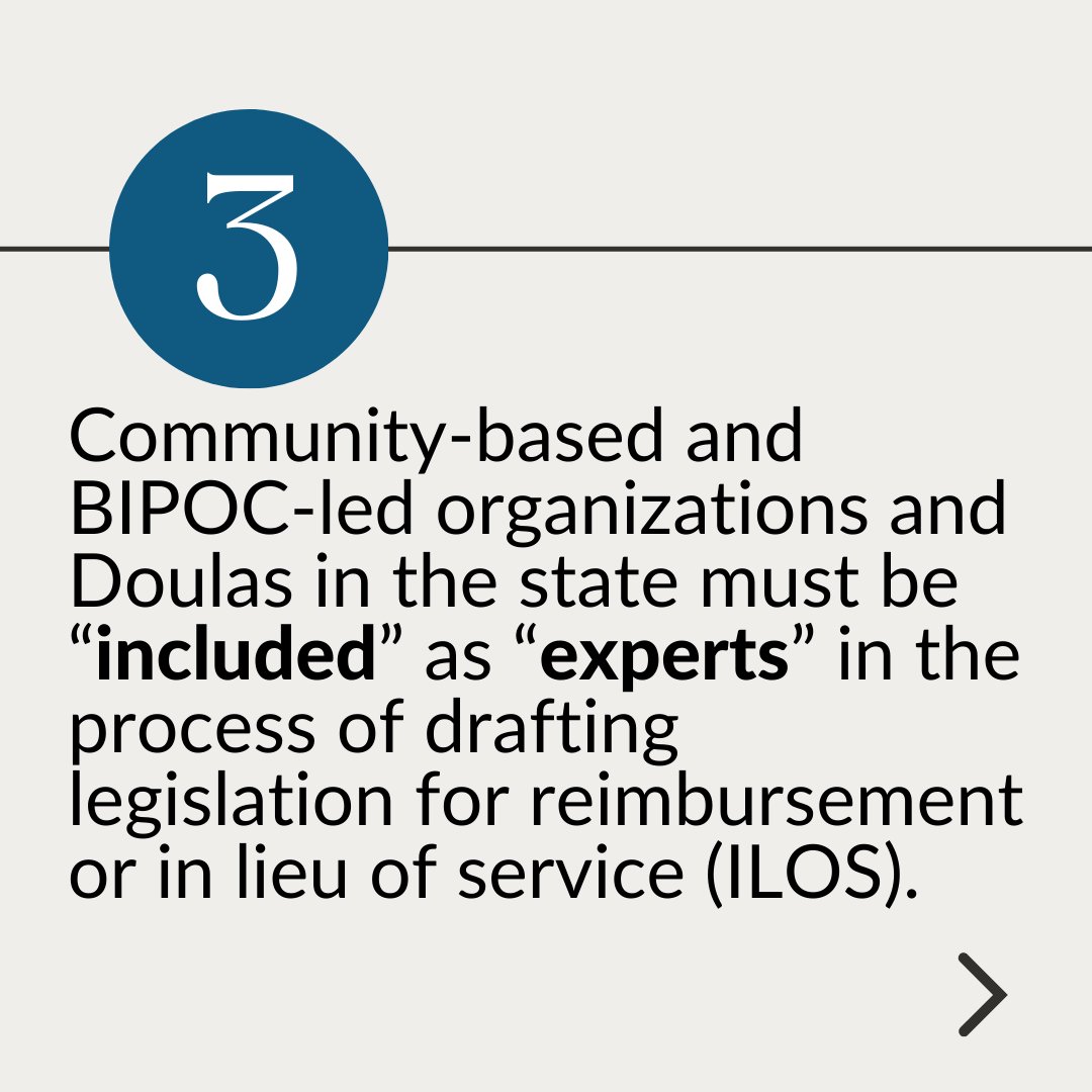 Crafted with @JamaaBirthVillage & @BlkMamasMatter, the Black Doula Day 7 Core Demands echoes our shared vision for change. From public support to legislative action, we urge communities, stakeholders, & decision-makers to champion our work nationally! Read our demands #BMHW24