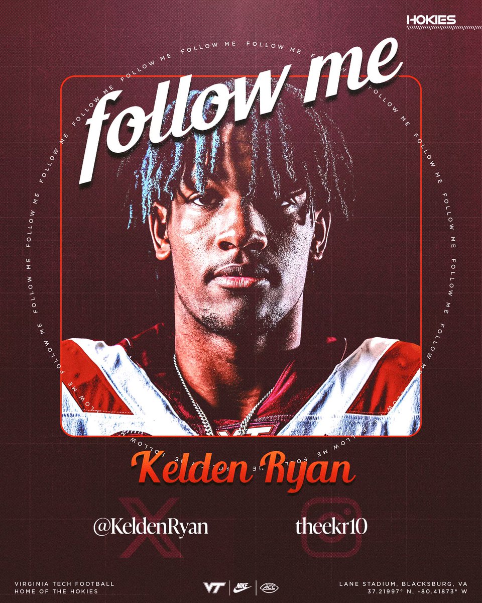 Follow the IG #Gohokies🦃 @HokiesFB