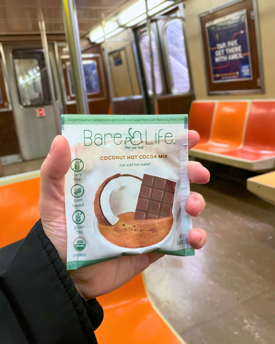 Pause your daily hustle, and add a dash of sweetness to your daily stroll! ☕💚 

Get yours here 👉 eatbarelife.com/shopcocoa
#BareLife #FreeYourFood
#whatveganseat #glutenfreefood #healthysnacks #glutenfreedairyfree #nourishingfood #glutenfreemom #fromscratch #paleorecipes