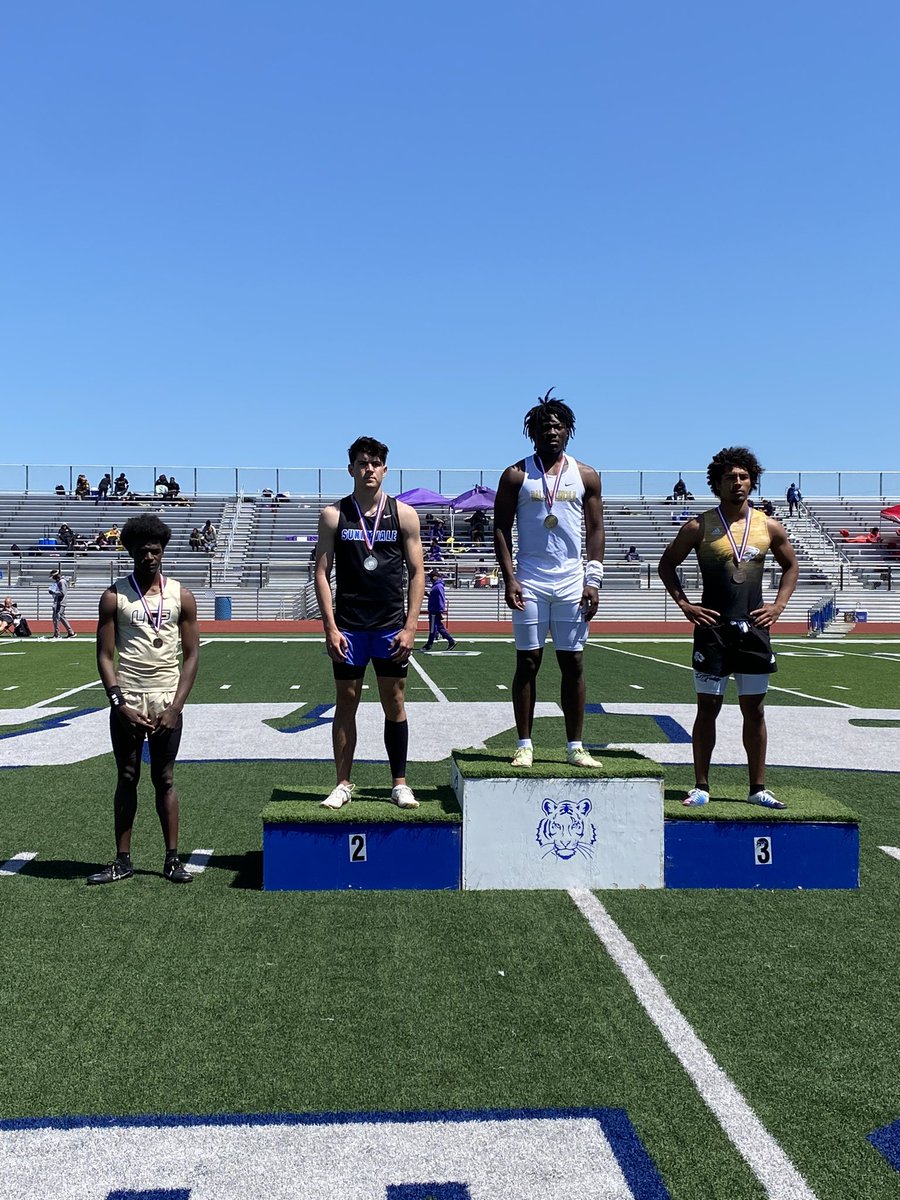 Gunnar Bryant was the Area silver medalist in the 100! 🥈 Regional Qualifier! Congratulations!