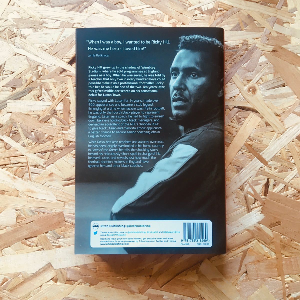 𝐑𝐄𝐒𝐓𝐎𝐂𝐊 | LOVE OF THE GAME by <a href="/rickyahill/">Ricky Hill</a>
 
The critically acclaimed autobiography of the <a href="/LutonTown/">Luton Town FC</a> legend who, after retirement, had to fight to smash down barriers holding back black managers and coaches.

🛒 stanchionbooks.com/products/love-…