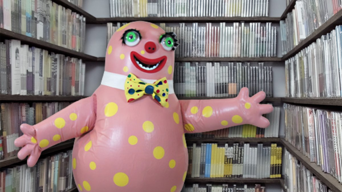 Oh class, Blobby's doing the Criterion Closet