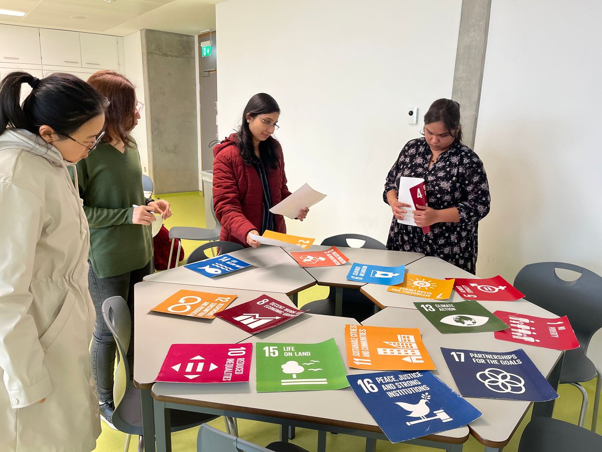 Visited our friends and colleagues in @DkIT_ie today to work with their post grad students on the #SDGs #GlobalGoals #SDGsIrl #Partnershipforthegoals