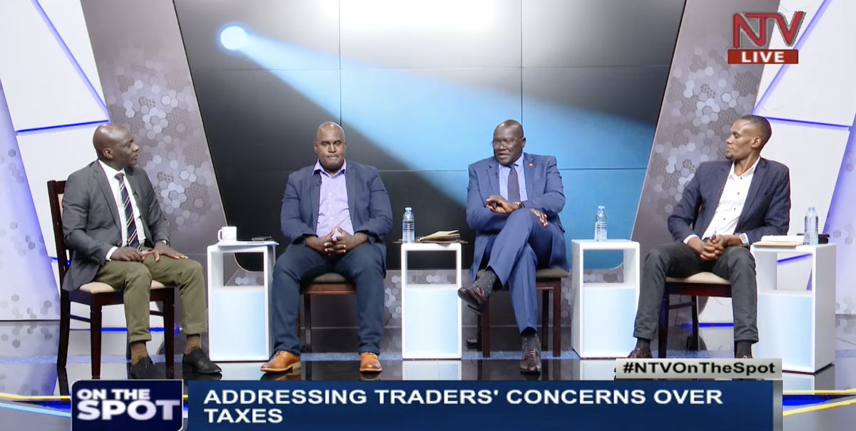 #NTVOnTheSpot | Addressing traders' concerns over taxes Joining us are Paul Omara, MP of Otuke County, Ibrahim Bbosa, URA Spokesperson, and Abel Mwesigye, CEO of KACITA. | ntv.co.ug