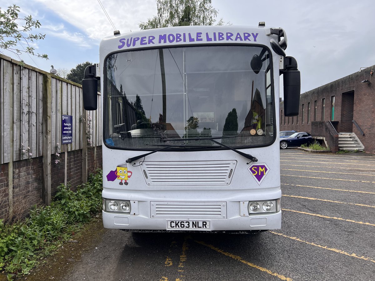 Unfortunately our supermobile library is unable to visit #Sleights as scheduled tomorrow. The next scheduled visit is Monday 29 April. See the full timetable northyorks.gov.uk/supermobile-li…