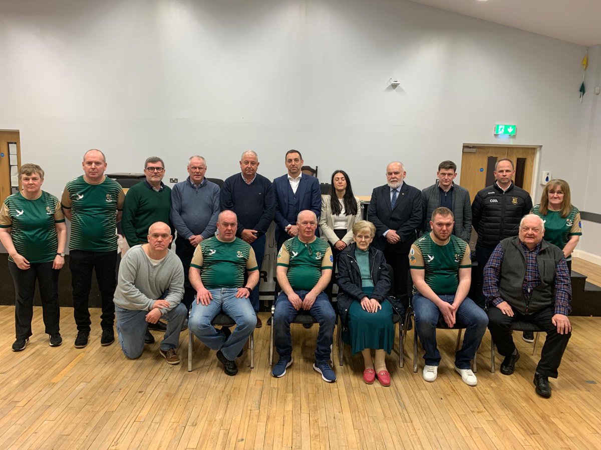 Very honoured to speak at tonight’s briefing on the Fergal McCusker Inquest @WattyGrahamsGAA! The Maghera & wider GAA community gave their support to the campaign at a packed hall! #legacyinquest