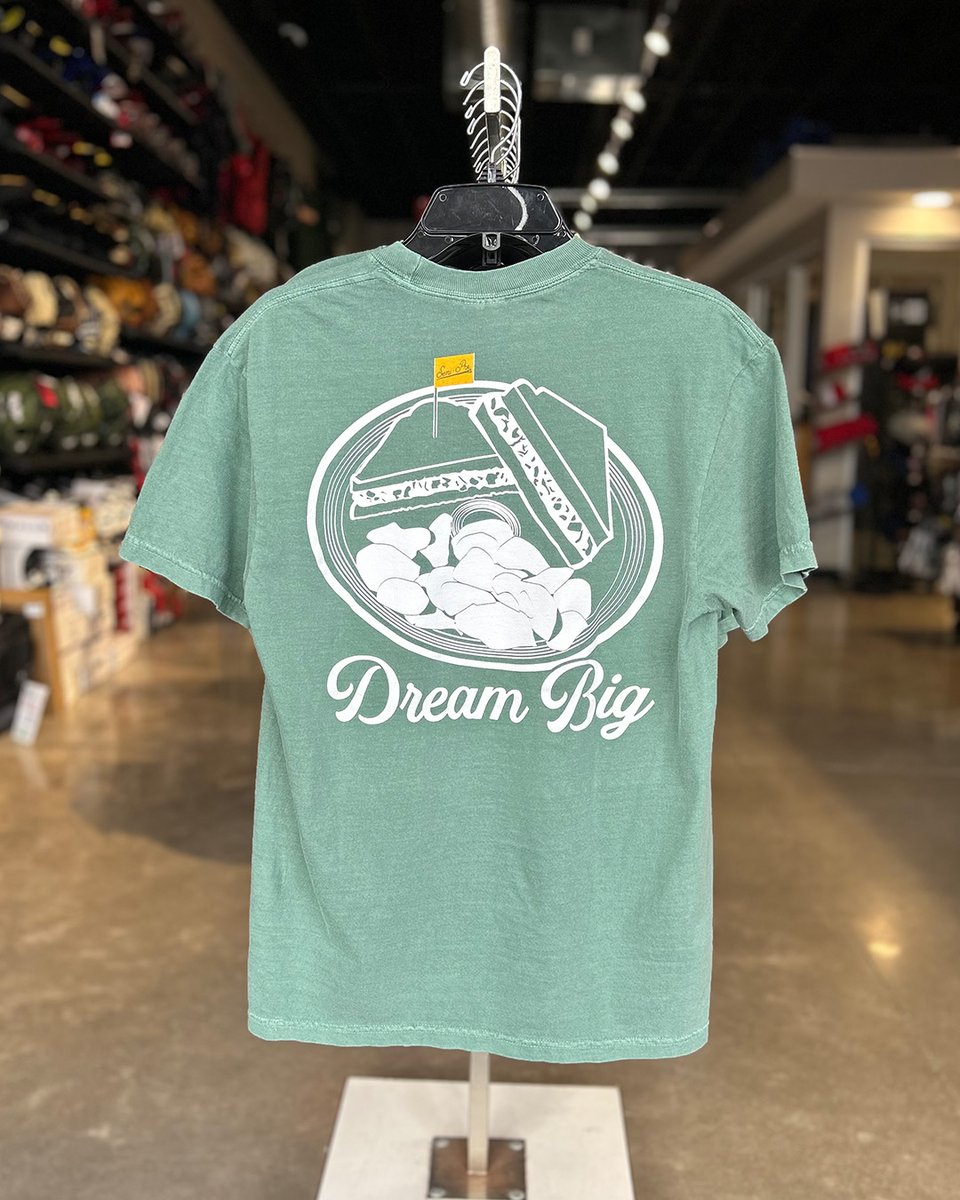 The Masters Tournament is here! ⛳ We now have the Semi-Pro co. Pimento Cheese Sandwich t-shirts from the historic food menu at Augusta National in store! #TheMasters