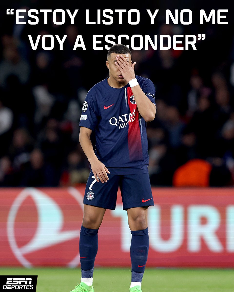 Mbappé declaró esto previo al duelo de ida contra el Barcelona... 👀 Ni un sólo tiro al arco. 🤐