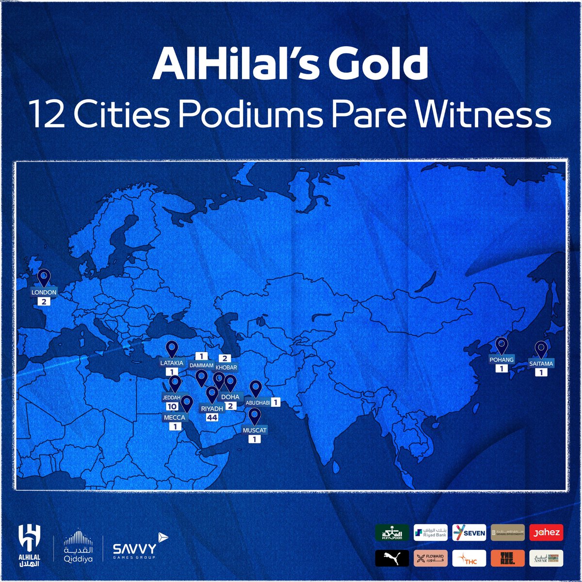 This time in Abu Dhabi 🇦🇪 🏆

To be added to 11 other cities 
#AlHilal67 🔝
#AlHilal 💙