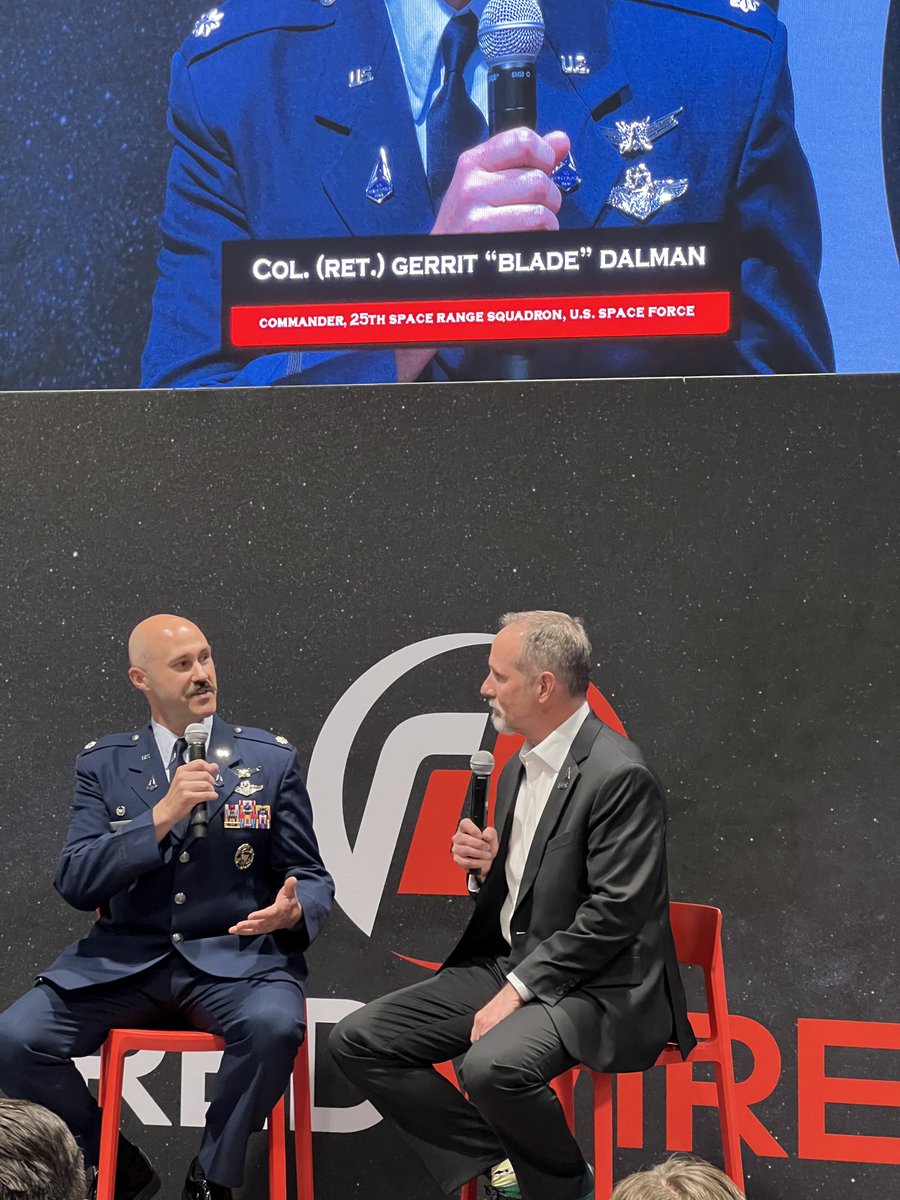 Great #SpaceSymposium. Moderated a super panel of workforce development. I was honored to be introduced by White House STEM director Quincy Kissiedu-Brown. The next panel featured #SpaceBird Professor Rafael Kargren and former student Robert Aillon and was moderated by ASU's…