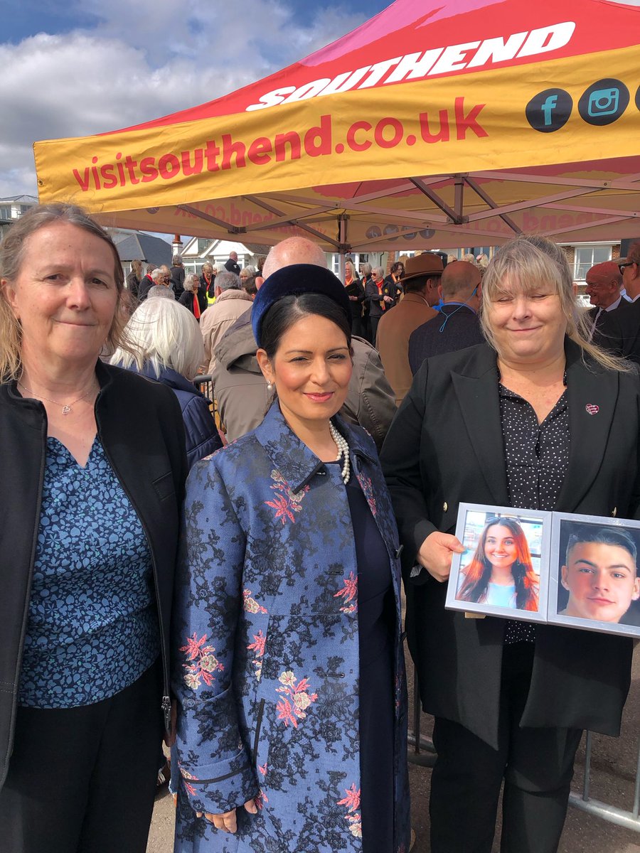 The wonderful former Home Secretary the right Honourable Dame @pritipatel such a lovely lady who always has time for everyone and a fantastic Mp Thankyou for your support