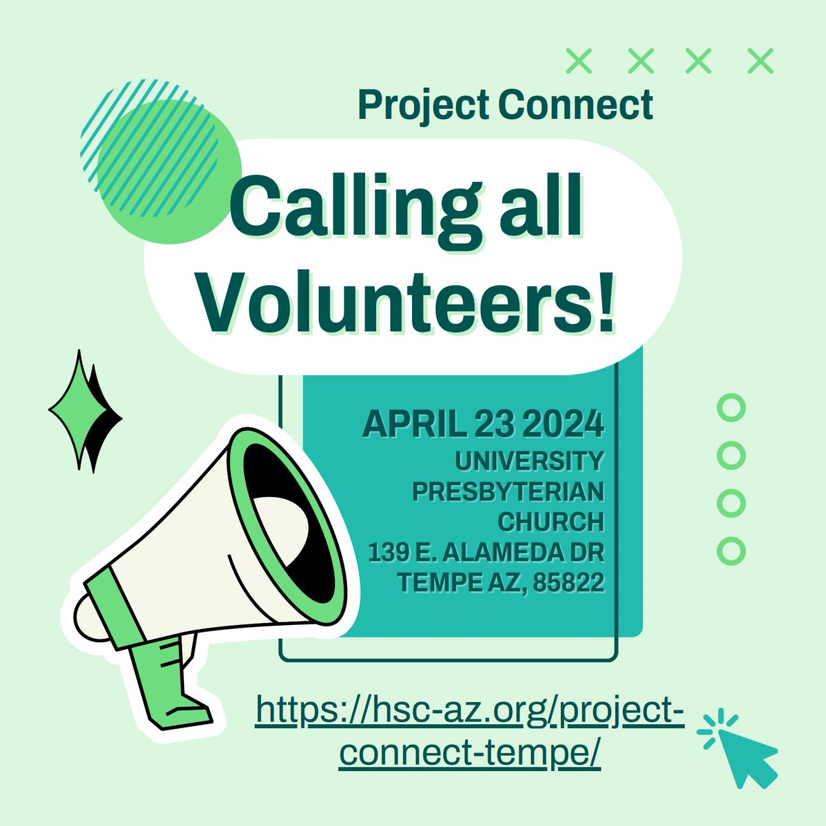 #NationalVolunteerMonth #VolunteersMakeItHappen #Community #CollaborationIsKey🔑

Volunteer Registration 👇 
hsc-az.org/project-connec…