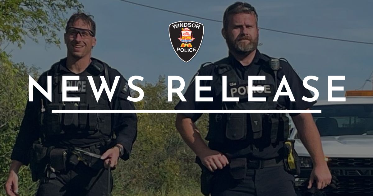 WINDSOR POLICE NEWS RELEASE Case #24-39746 Youth arrested following assault with a weapon The Windsor Police Service has arrested a youth suspect following an assault with a weapon. On April 10, 2024, at approximately 4:30 p.m., officers responded to a report that an individual…