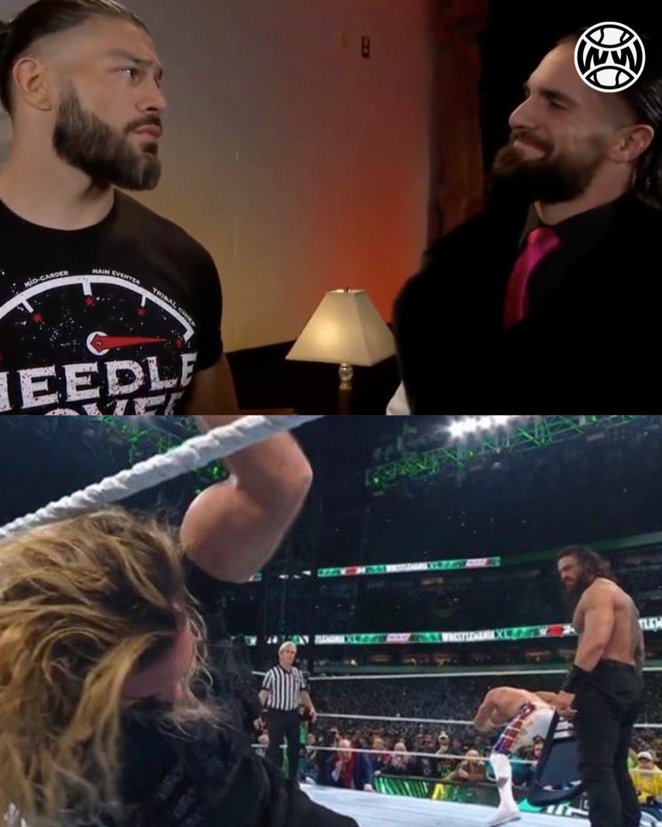 Seth Rollins knew The Shield trauma was Roman Reigns’ true weakness all along Seth and Roman’s very first interaction during their ‘22 feud was even Seth knocking on the door to the rhythm of The Shield’s theme music