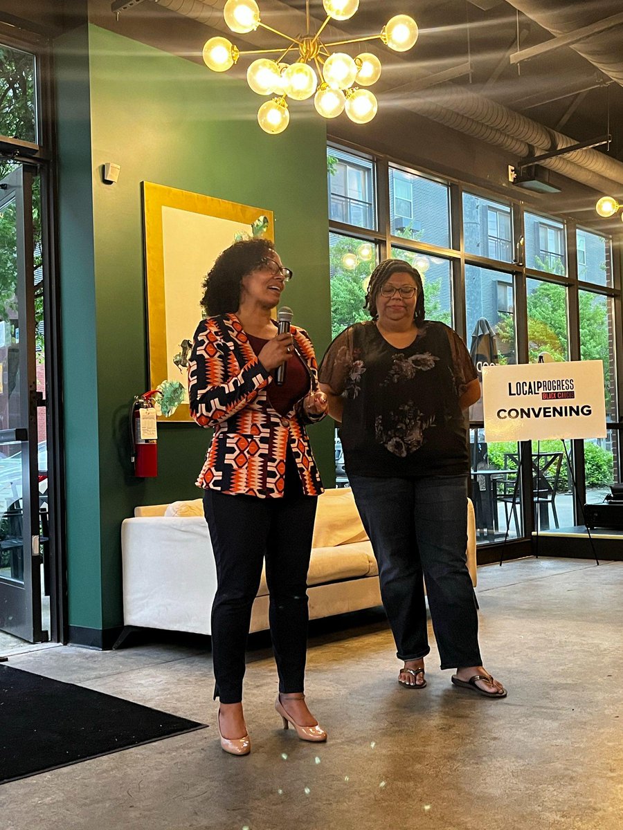 What an amazing two days together!!

“Black, progressive &amp; proud.”

That’s how our Black Caucus describes itself.

Thank you so much to our Black Caucus co-chair @DelishiaForNash for hosting us in #Nashville for the first-ever Black Caucus Convening.