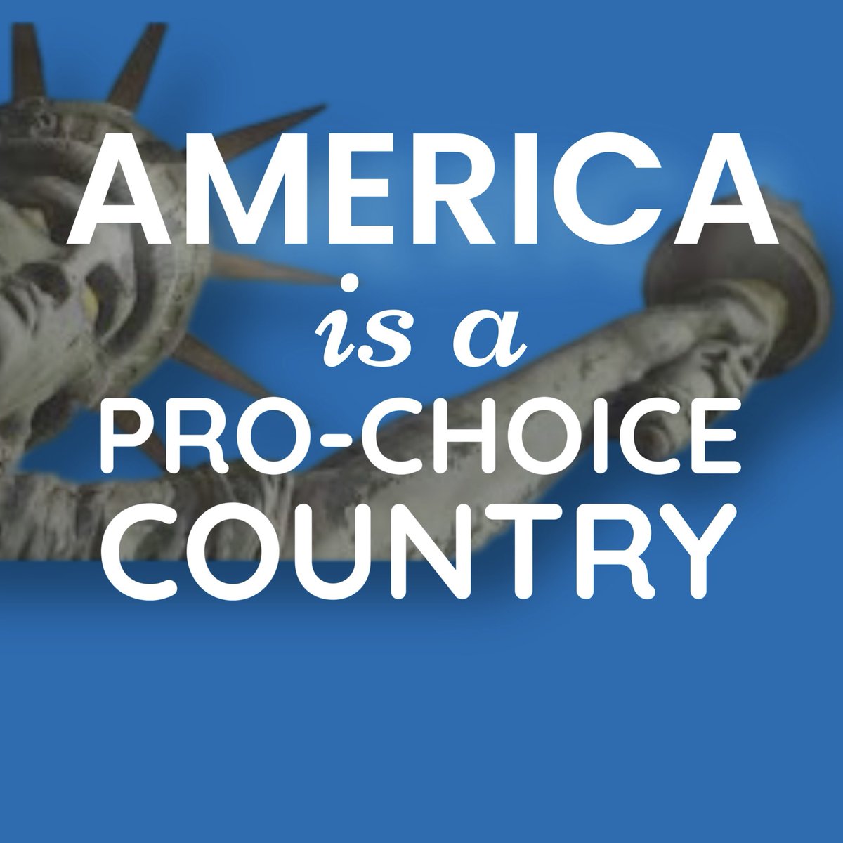 @Analisa_Swan America is Pro-Choice It's time to stand up for that and push back on extremists who are hellbent on banning abortions, IVF & contraception