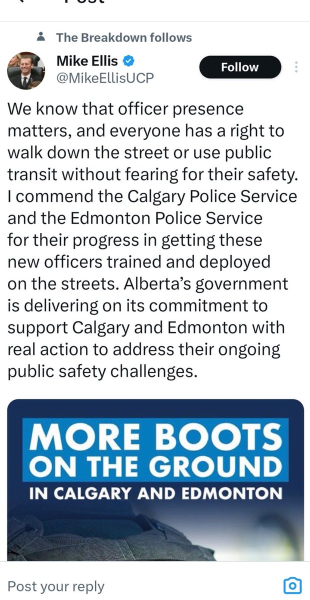 How about safety on Alberta highways ⁦@MikeEllisUCP⁩ When does your police force stop people from stopping, slowing down highway traffic? Why are tractors suddenly allowing on city roads? Because they’re YOUR people? DO YOUR DAMN JOB. Albertans are sick of this and you.