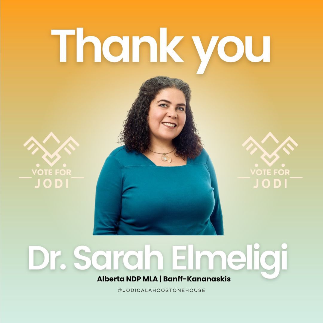 Thank you for the endorsement, for the leadership of #ABNDP . Together we are not just strengthening my campaign; we are reaffirming our collective commitment to building a party that is inclusive, responsive, and focused on the well-being of all Albertans. #strongertogether