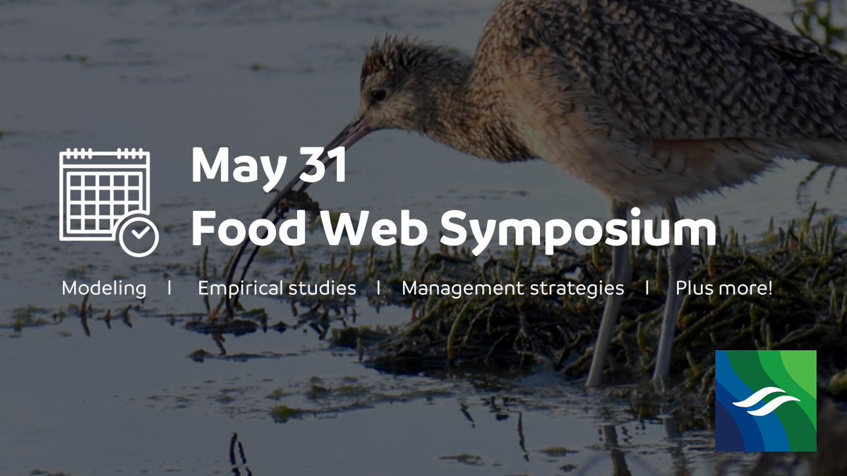 Our Delta Science Program is cohosting a symposium on May 31 with @ucd_cmsi to explore food webs research from the #sfestuary to the #pacificocean!

The symposium will include food web experts from @usgs, @CaWaterBoards, @UCBerkeley, @NOAA, and more.

➡ rb.gy/ncpjkf