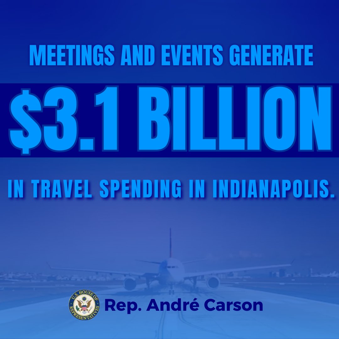 Indianapolis is home to one of the best convention centers in the nation & a welcoming community to host meetings & events. On this Global Meetings Industry Day, I'm proud of the impact meetings have made in boosting our economy & creating over 13,900 jobs in our city. #GMID2024