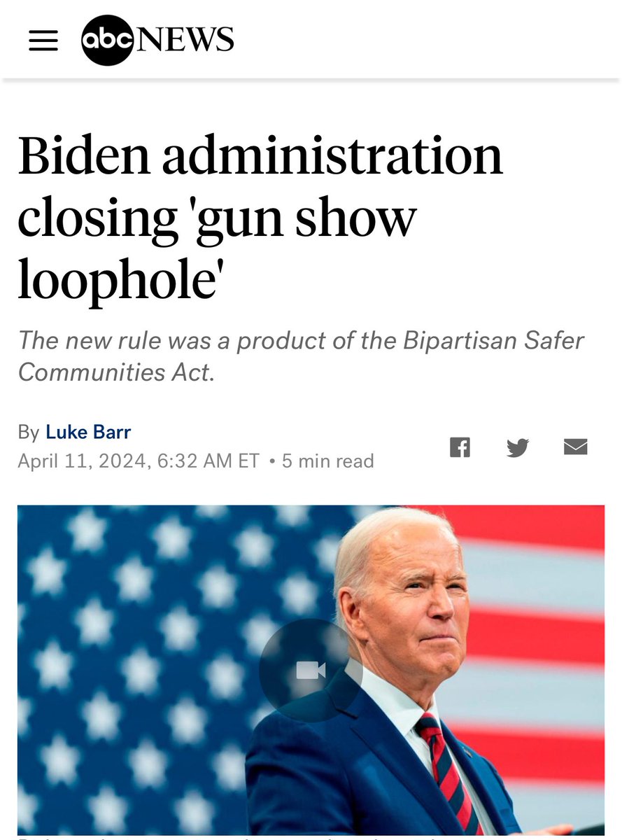 Today’s new gun control action from the Biden administration is a DIRECT product of the gun control bill that @TonyGonzales4TX voted for. You can thank him accordingly for this, and any new rules the Biden admin pumps out.