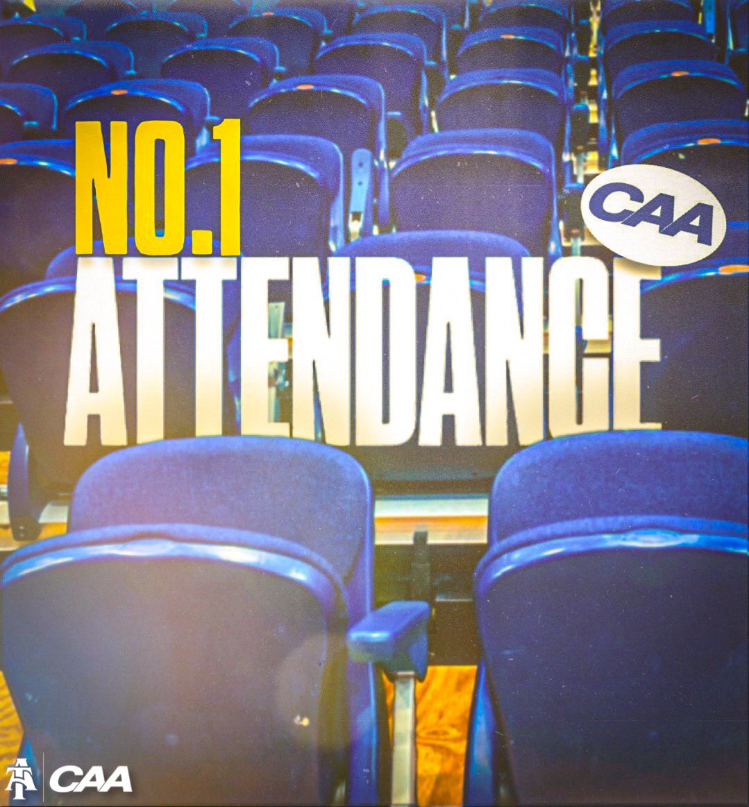 𝐀𝐠𝐠𝐢𝐞𝐬 𝐃𝐨 😉👏⁣⁣ ⁣⁣⁣⁣⁣ Finished the season with the highest attendance avg. in the @caasports! Thank you to all of the Aggie faithful for your support this year!⁣⁣ ⁣⁣⁣⁣⁣⁣⁣ #AggieWBB💙💛 #Commit2Grit #WeAboveMe #LevelUp #BeUncommon⁣
