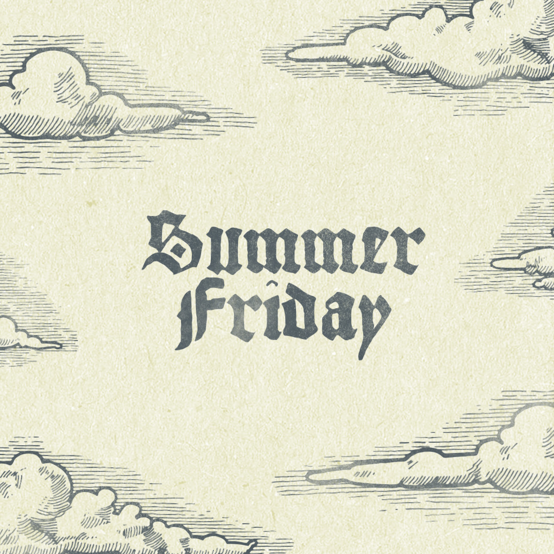 Step into the enchanting world of the late Middle Ages as we unveil the Summer Friday logo, elegantly reimagined in an era of knights and castles! 🏰✨ #ThrowbackThursday #LateMiddleAges