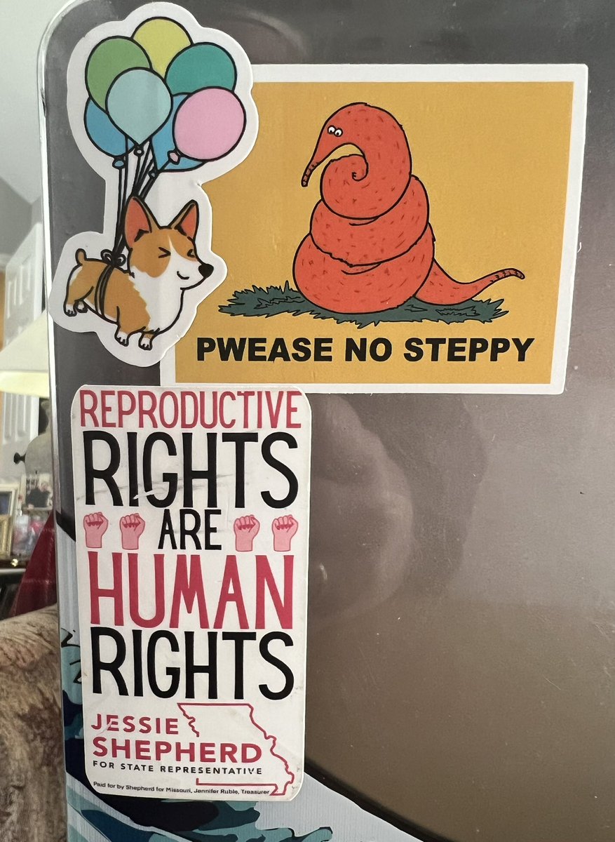 @minerjpb @RickBrattin Pwease! If you want 1 of these awesome Reproductive Rights are Human Rights stickers & to support a candidate who is willing to stand up to extremists like Brattin chip in as little as $5 & I’ll send you one! You’ll have to find your own No Steppy sticker. secure.actblue.com/donate/shepher…