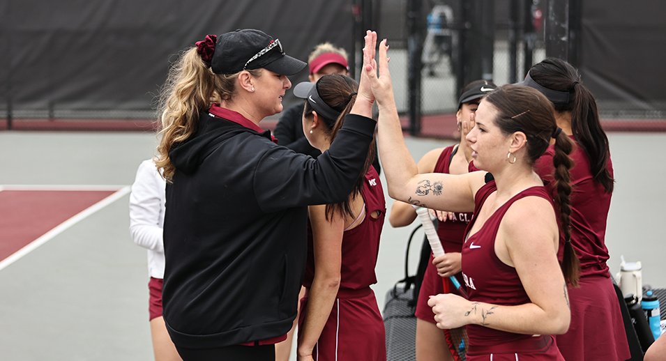 Next up: 🆚 Saint Mary's 📍 Timothy Korth Tennis Complex | Moraga, Calif. 📅 Sunday, April 14 at Noon PT 🆚 Pacific 📍 Eve Zimmerman Tennis Center | Stockton, Calif. 📅 Tuesday, April 16 at 1 p.m. PT ➡️ bit.ly/4aseukc @SCUBroncos #StampedeTogether