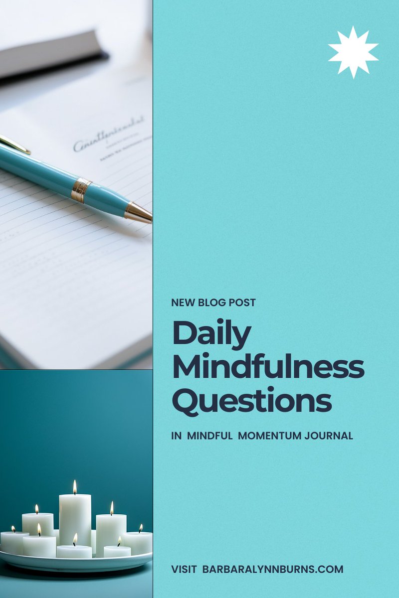 Here are some daily mindfulness questions #DailyMindfulnessQuestions #MindfulMomentum #MindfulMomentumjournal #BelieveInYourself #CreateYourDreamLife #EmpoweringAffirmations #FulfillmentAndJoy #PositiveThoughtsLeadToAction #SelfCareIsEssential rfr.bz/tl6kj40