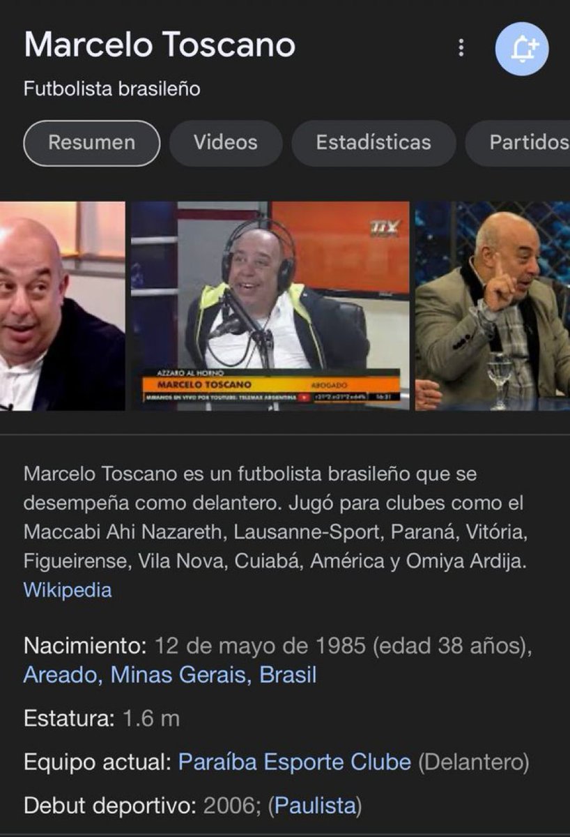 Marcelo Toscano, leyenda del fútbol brasileño.